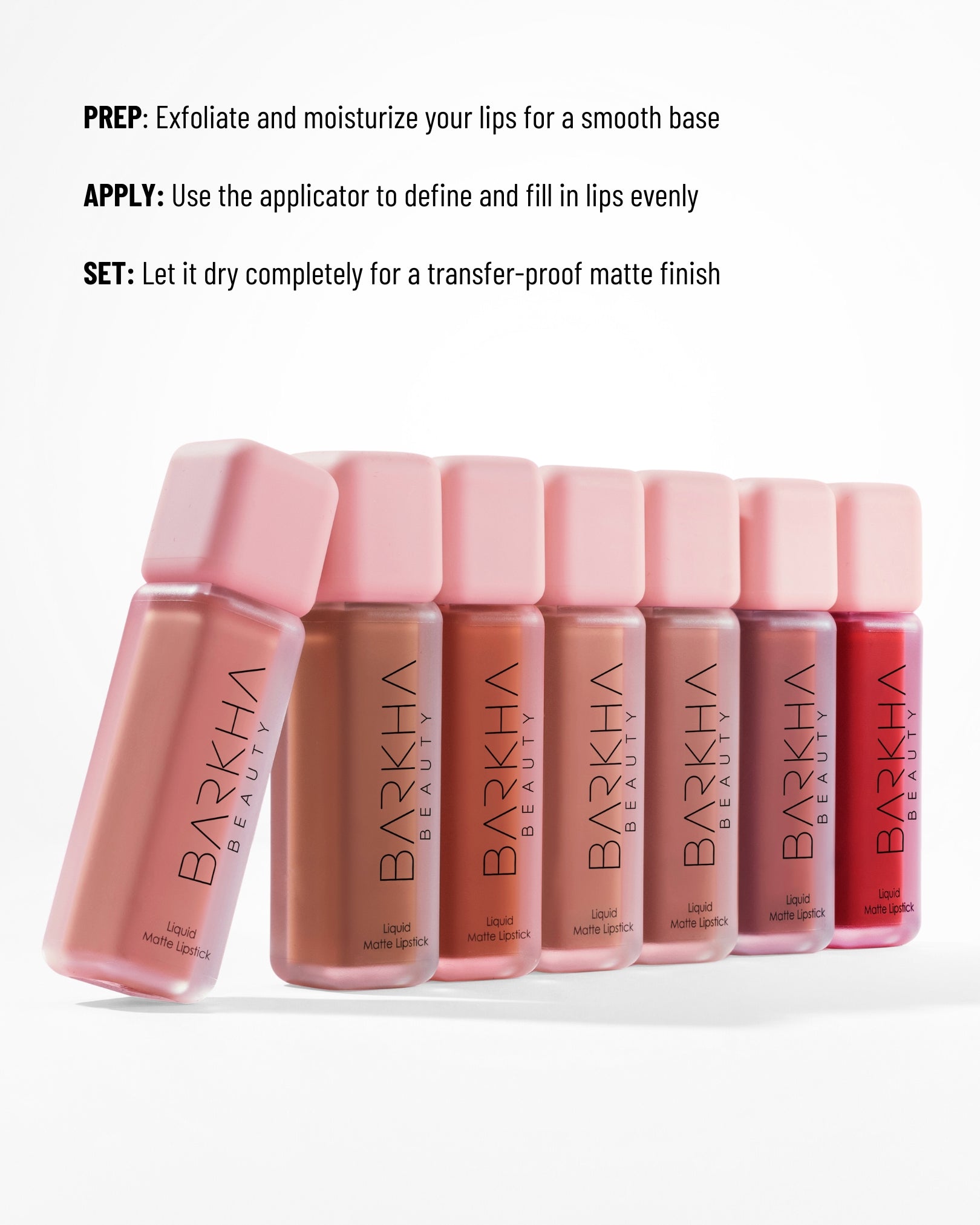 Transfer-Proof Liquid Matte Lipstick - SAESHA