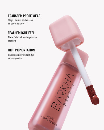 Transfer-Proof Liquid Matte Lipstick